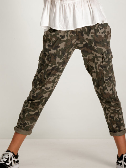 Meisjes Regular Fit Broek Wit Garcia garcia kopen in de aanbieding