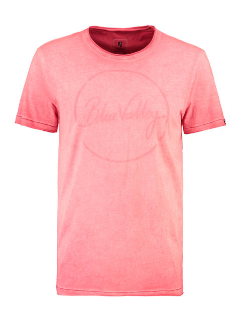 Heren T Shirt Rood Garcia garcia kopen in de aanbieding