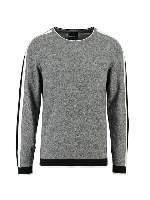 Sweater Grijs Chief chief kopen in de aanbieding