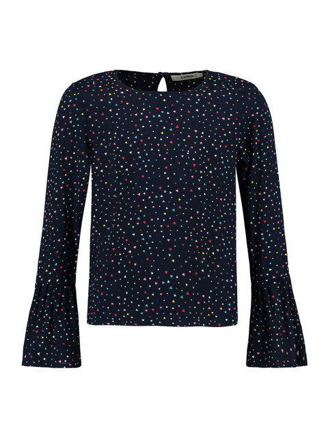 Meisjes Blouse Blauw Garcia garcia kopen in de aanbieding