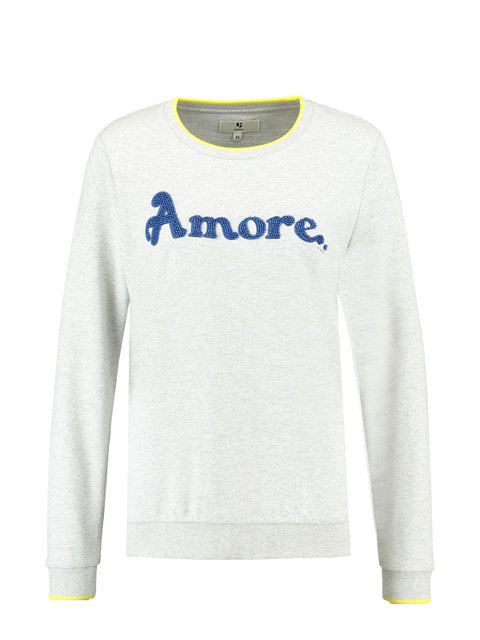 Dames Sweater Wit Garcia garcia kopen in de aanbieding