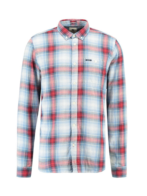 Heren Overhemd Rood Garcia garcia kopen in de aanbieding