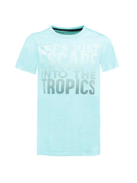 Jongens T Shirt Blauw Garcia garcia kopen in de aanbieding