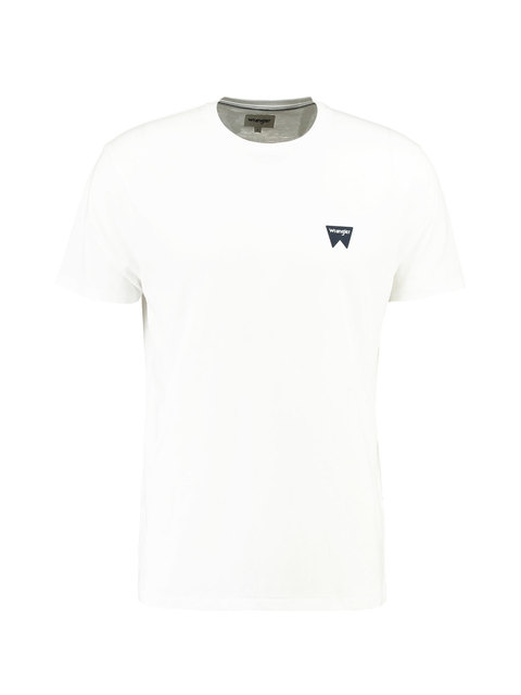 T Shirt Wit Wrangler wrangler kopen in de aanbieding
