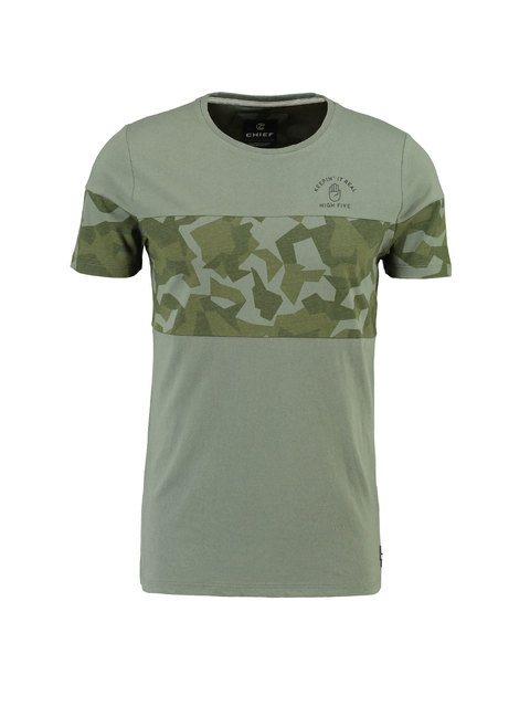 T Shirt Groen Chief chief kopen in de aanbieding