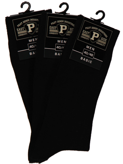 Heren Sokken Zwart Pilot pilot kopen in de aanbieding