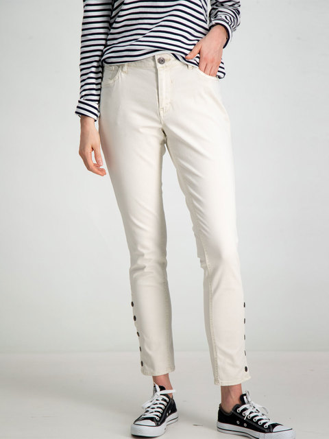 Dames Broek Wit Garcia garcia kopen in de aanbieding